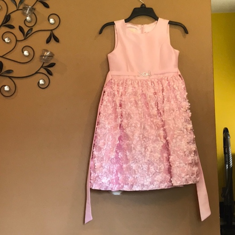 New Beautiful Girls pink dress size 10
